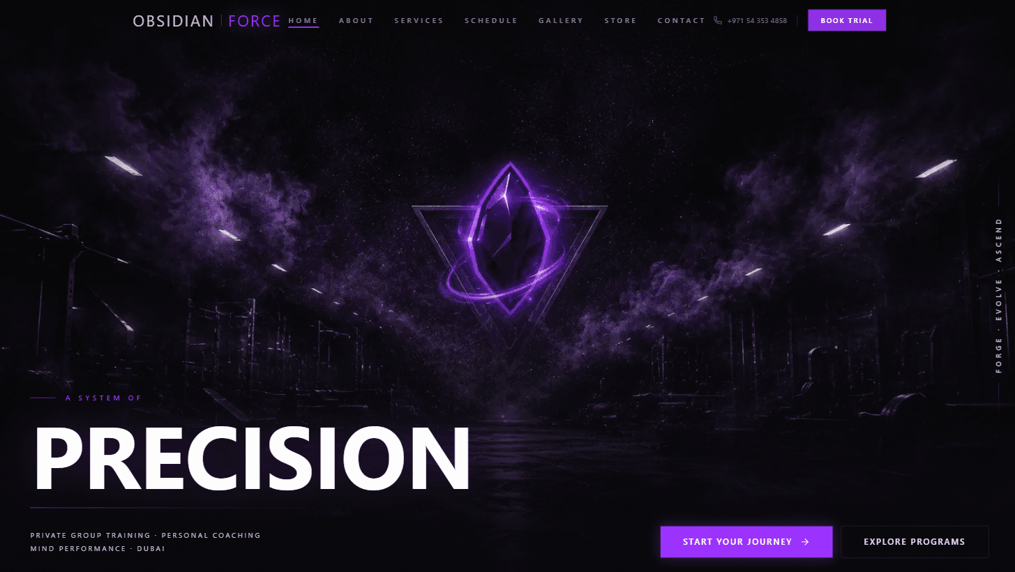 Obsidian Force screenshot